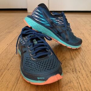 ASICS Gel Cumulus 21 Mako Blue with Gore-Tex